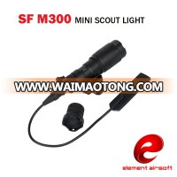 Element Tactical Flashlight Weapon SF M300 Mini Scout Light With Remote Control Switch